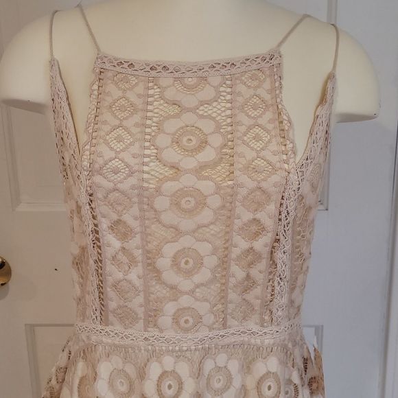 Free People Lace ivory mini size 6 - Picture 2 of 9